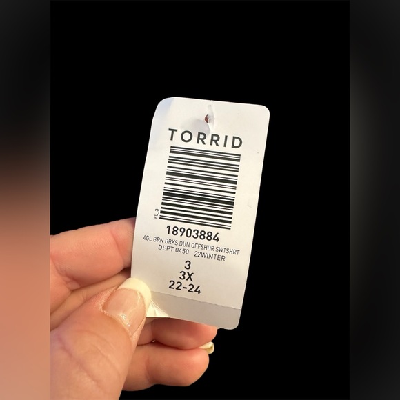 NWT Brooks & Dunn Torrid Sweater 3XL - Picture 4 of 4